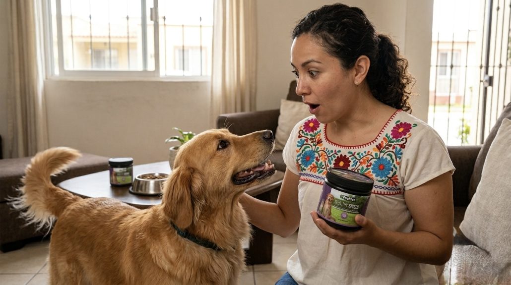 Petmet Healthy Shield para pulgas en perros