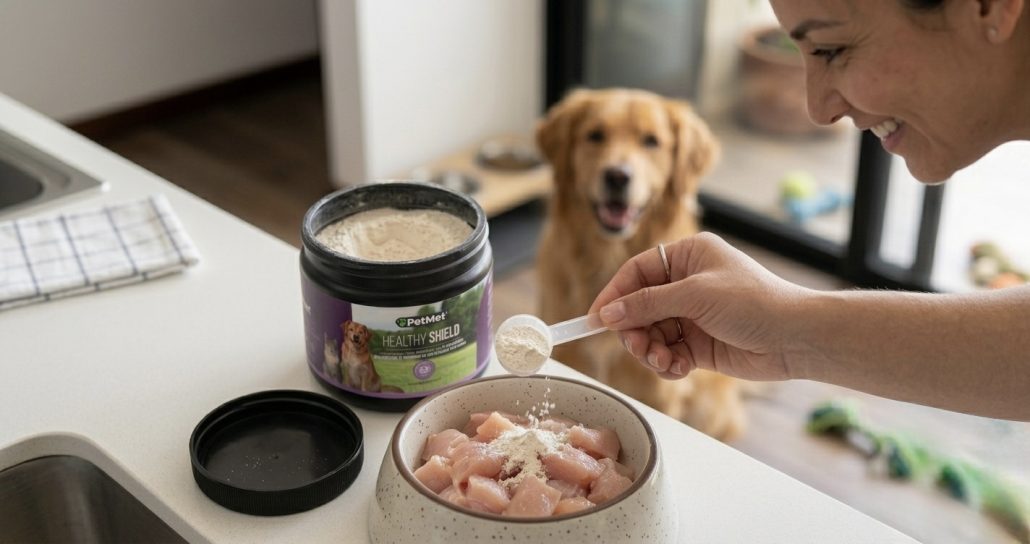 Petmet Healthy Shield para pulgas en perros